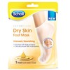 Scholl Foot Mask Triple Oil, One Pair, One Size
