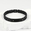 Feifuli Men's Stainless Steel Bracelet 7.4-8.8 Inches Solid Thick Chain