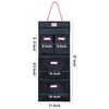 Rough Enough Locker Organizer Hanging Accessories Storage Organization with 4