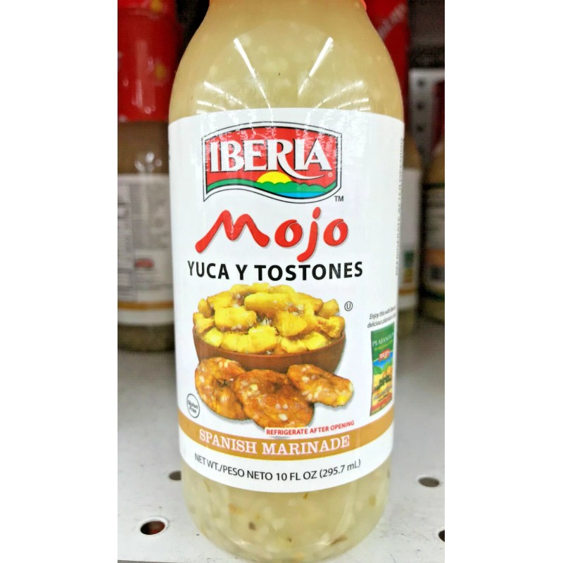 Iberia Mojo Yuca Tostones 10 oz spanish marinade cociba cubana