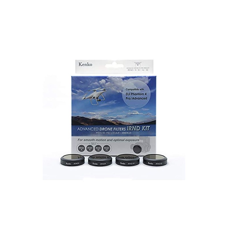 Kenko KE351404 Drone Filter Kit, 4 Piece Set – Black