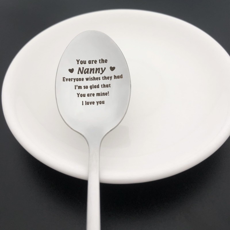 Christmas Spoon Gifts for Nanny Grandma Gift You are The