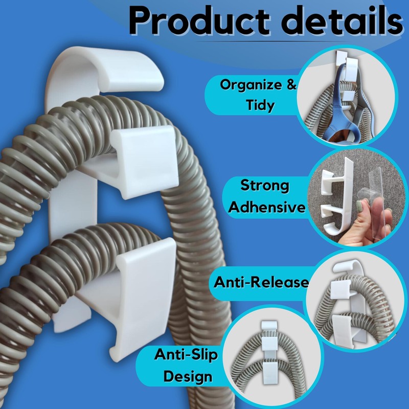 CPAP Hose Holder Hanger for Preventing Tube Leakage and Tangle