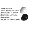 Black White Balloons 12 Inch Black & White Balloons Latex