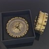 2 pcs Roulette Dice Spinner, Spinner DND Dice Set,Metal D12