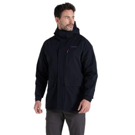 Craghoppers Mens Lorton Waterproof Rain Jacket, Dark Navy, Small