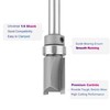 SpeTool Carbide Pattern Flush Trim Router Bit 1/4 Inch Shank
