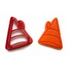 Unbranded Christmas Elf Hat Cookie cutter