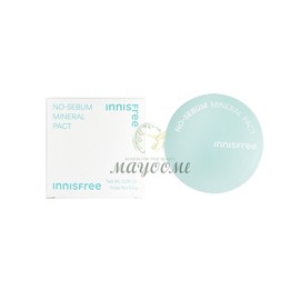 Innisfree No Sebum Mineral Pact 8.5g / 이니스프리 노세범 미네랄 팩트 8.5g