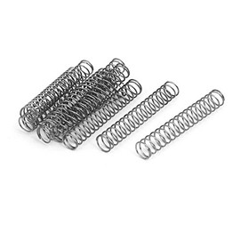 Aexit 0.6mmx8mmx50mm 304 Springs Stainless Steel Compression Compression Springs Springs 10pcs