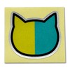 Motorcycle Cat, Beginner Mark, Plate & Reflector Stickers, Set of