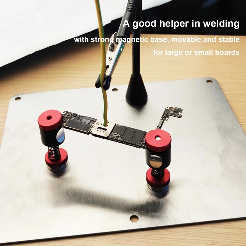 HZY Soldering Helping Hand 4Pcs PCB Circuit Board Holder ESD