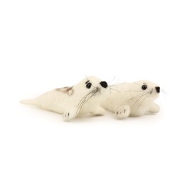 Wizardi Felting Kit - Seal Pup KT-SealPupNEW The Makerss