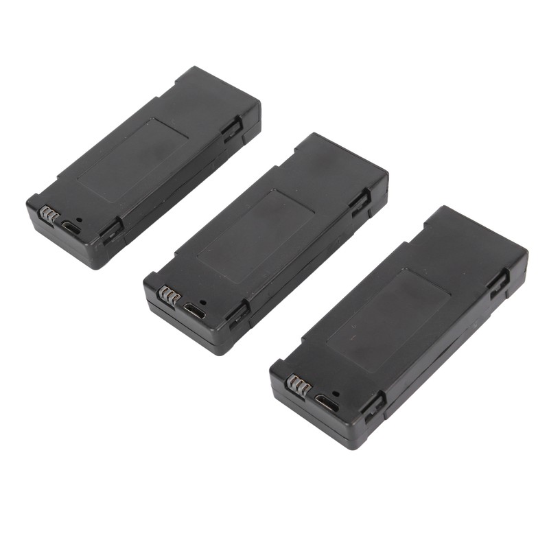 3PCS Drone Battery 2600MAH 3.7V Rechargeable Quadcopter Drone Lithium Battery