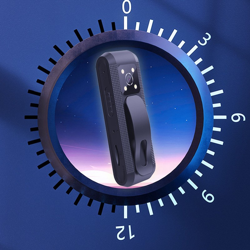 1080P HD Back Clip Camera Smart Anti Shake Motion Detection
