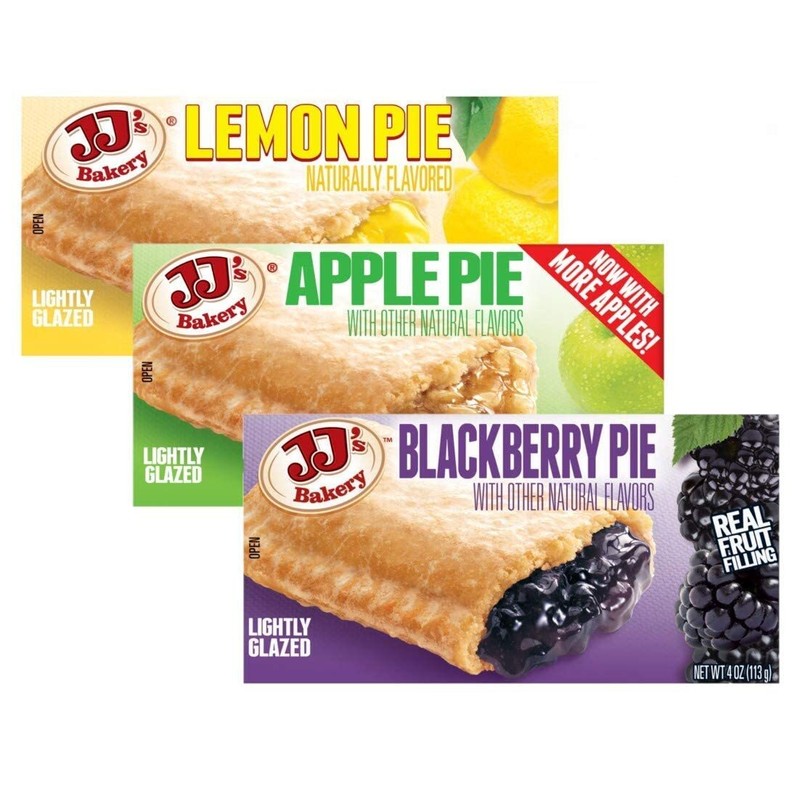 JJ's Bakery Blueberry Snack Pies, Individual Dessert, Fresh-Baked, Perfect fo...