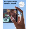 iMangoo 90° Angled Wired Earbuds USB C Headphones for Apple