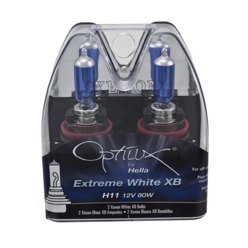 Hella Optilux XB For Extreme Type H11 12V 80W Blue