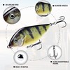 TABKSOLA Wobbler, This swimming bait combines the functions of crankbait