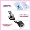 ATOMUS Microblading Pen Kit 3pcs Tattoo Eyebrow Manual Pen 10pcs