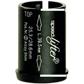 by.Schulz Speedlifter Reduzierhülse For A-Head System, Ausführung:schwarz, Ø 25,4 mm (39,5 mm)