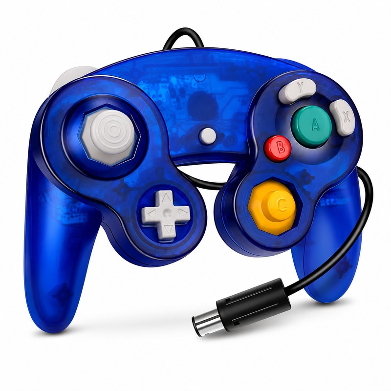 USB Wired Game Controller for Switch & PC – GameCube-Style