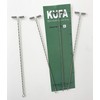3-Pack of KUFA Sports Stainless Fishing 8" Bar Rig Set