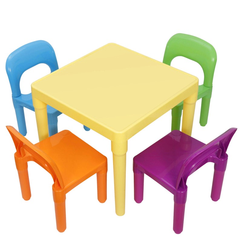 Segawe Kids Table and Chairs Set Toddler Child Party Activity