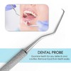Candure Dental Pick Stainless Steel Double Ended Dental Scraper for