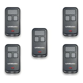 Kit 5 Controles Remotos LiftMaster Portón Automático Multifrecuencia 315/390 MHz