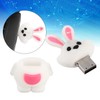Cartoon USB Flash Drive 2.0 Pendrive Rabbit Doll Portable Memory