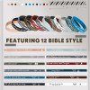 Ecation Bible Verses Bracelets Bulk Scripture Silicone Wristbands Inspiration...