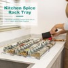 Brippo 8-Pack Spice Drawer Organizer, Expandable Acrylic Seasoning Rack (13"