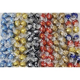 Lindt Lindor Assorted Flavored Truffles, Perfect for Parties Birthdays Engagements Weddings and More Occasions and Events, 100 Count