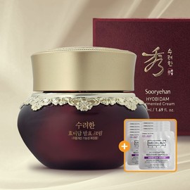 Sooryehan Hyobidam Fermented Cream 50ml Dry skin, adenosine regenerative nourishing cream for those in their 50s / 수려한 효비담 발효크림 50ml 피부속건조 아데노신 재생 50대 영양크림