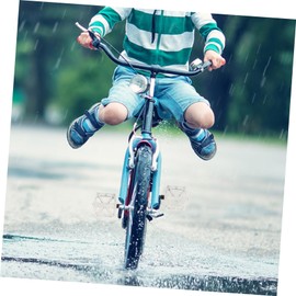 Kisangel Mountain Bike Pedals Anti-Slip Platform Bicycles Flat Pedals 14mm Universal Axle Strong Stable for Rolling Bicycles