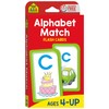 School Zone Alphabet Match Flash Cards: 56 Cards, Preschool, Kindergarten,