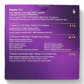 Caudalie Premier Cru 3-Piece Anti-Aging Skincare Set NIB