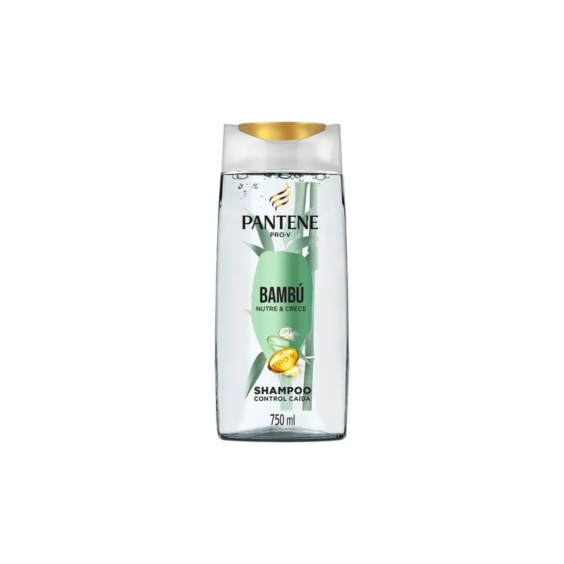 Shampoo Pantene Pro Bambú Nutre Crece 750