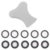 CENPEK 10 x Converter Discs for Dimplex Electric Fire Wall