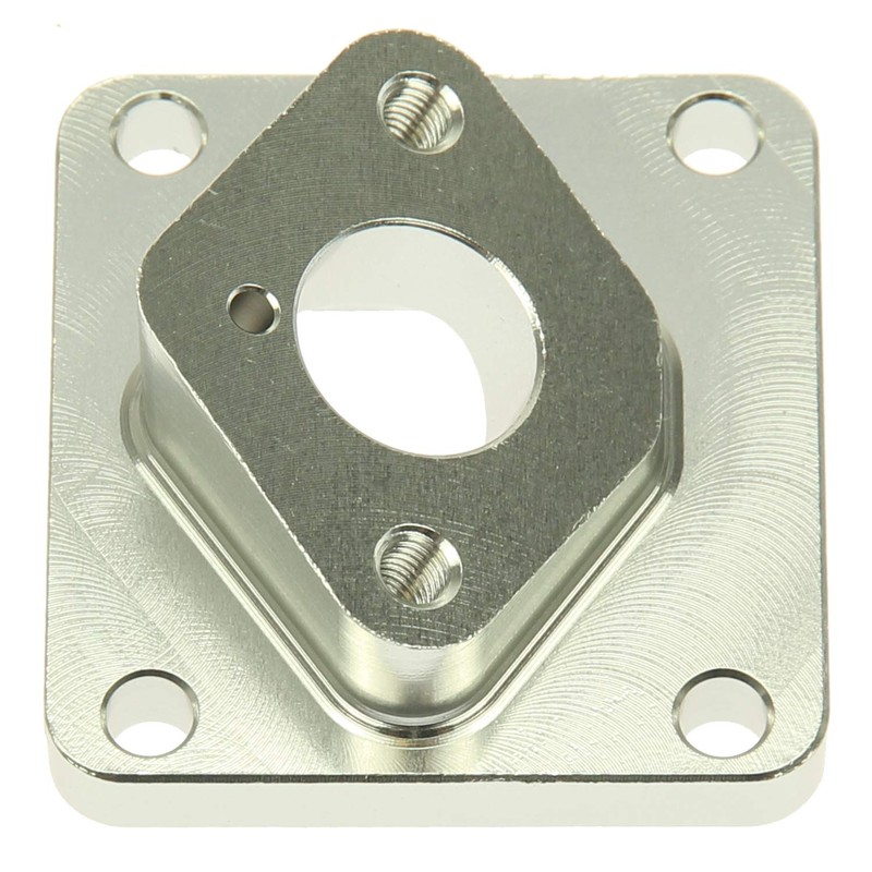 Mach1 Adaptor Intake Manifold 4 Screws Petrol Scooter Aluminium