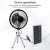 10W Solar Panel Exhaust Fan Monocrystalline Silicon Solar Powered Ventilator