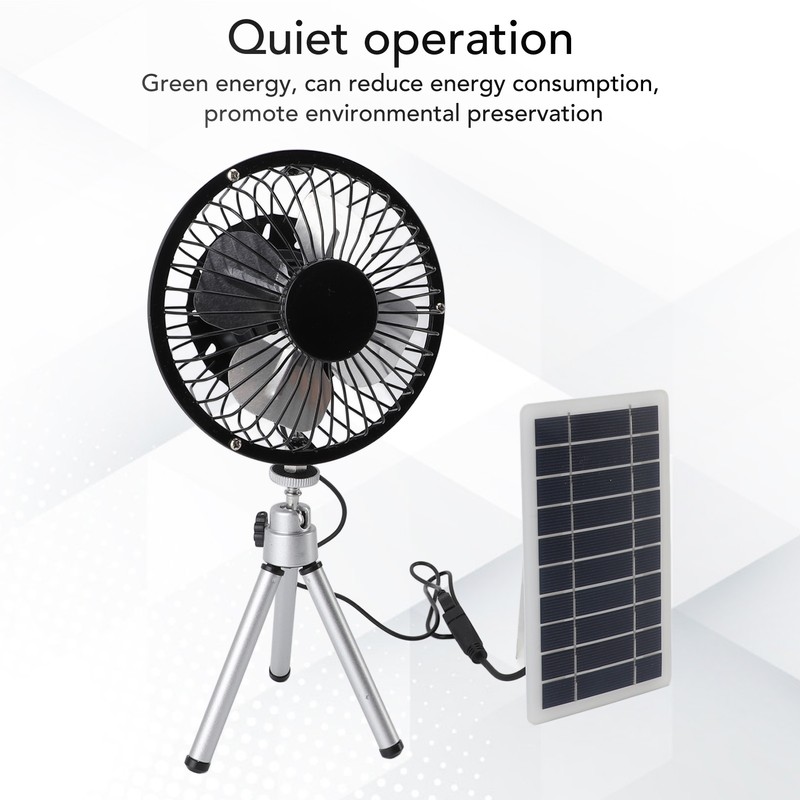 10W Solar Panel Exhaust Fan Monocrystalline Silicon Solar Powered Ventilator