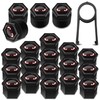20 x Wheel Bolts Wheel Nuts Rim Lock Nuts Caps