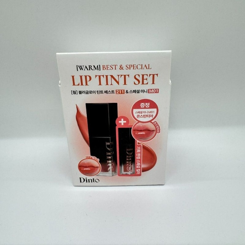 Dinto 딘토 블러글로이 립틴트+미니틴트 211 베누스 올리브영기획 Dinto Blurglow Lip