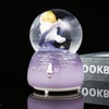 Crystal Ball Astronaut Glitter Ball Music Light Music Box Pink Shake Ball Girls Ladies 3 Music Box Cute Shake Ball Girls Ladies Snow Globe Boy Gift Birthday Valentine's Day