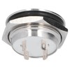 Pack of 5 Metal Push Button Switches with LED, Mini