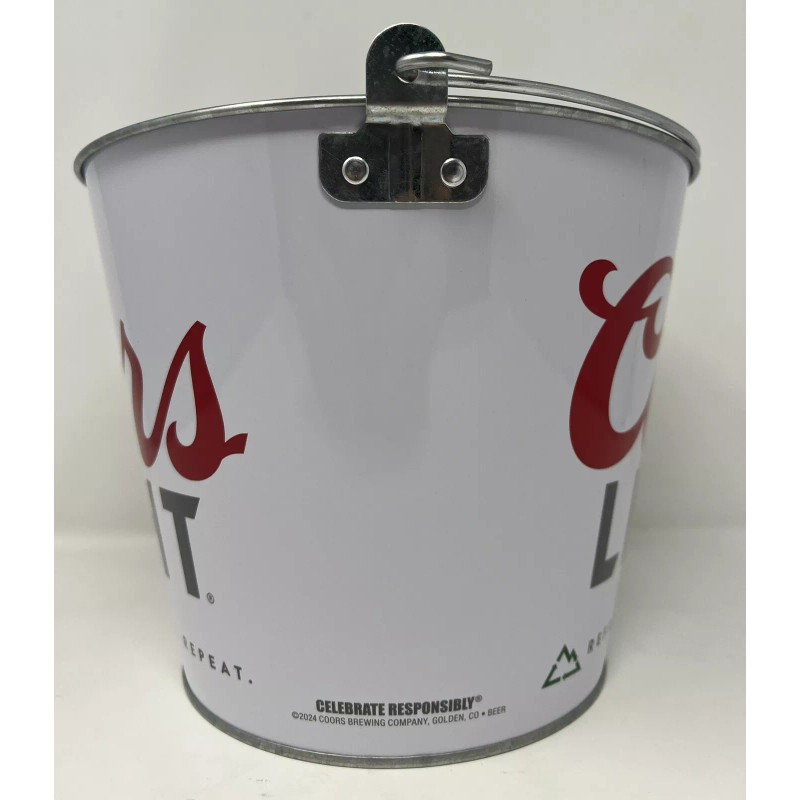 Coors Light Metal Beer/IceBucket - NEW