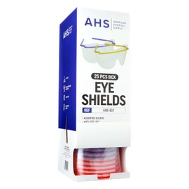 AMERICAN HOSPITAL SUPPLY Eye Shield [Case of 200] Pre-Assembled Eye Protective Glasses, Eyewear PPE for Hospitals with ANSI Tested Lenses, Lightweight Frame | Glasses Only WALLMOUNT SOLD SEPARATELY