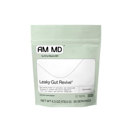 Amy Myers MD Leaky Gut Revive - Gluten-Free & Non-Dairy - Botanical Blend for Healthy Gut Support - GI Health Support with Prebiotic Fiber, Slippery Elm Bark & Marshmallow Root - 6.3 oz (30 Servings)